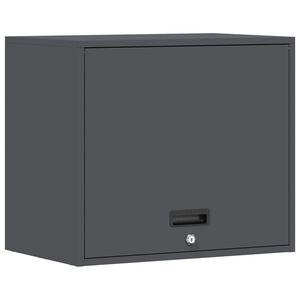 vidaXL Wandkast voor Garage Antraciet 60 x 40 x 53 cm