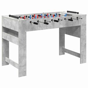 vidaXL Honkbaltafel Beton Grijs 125 x 60,5 x 80 cm Bewerkt hout