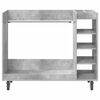 vidaXL Golfkast met wiel Effen Beton Grijs 120 x 45 x 98 cm