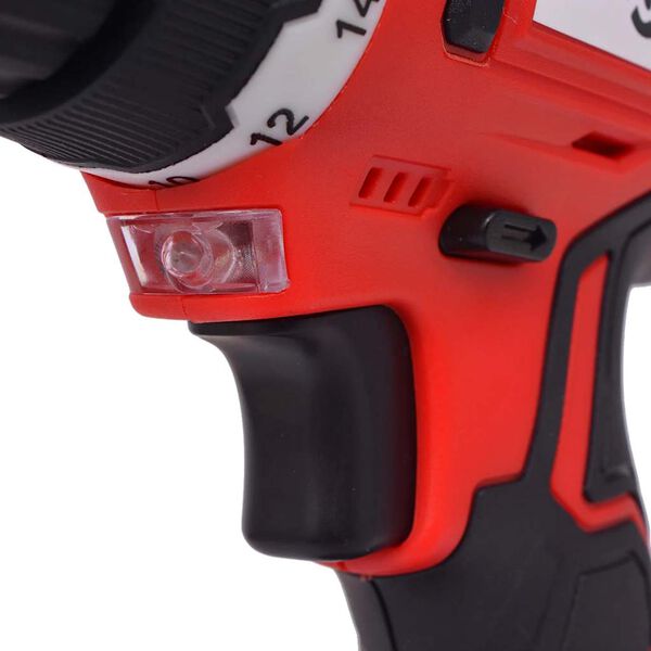 vidaXL Accuboormachineset met 18 V Li-ion-accu's