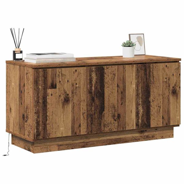 vidaXL TV-kast Oud Hout 100 x 38 x 49 cm Bewerkt hout