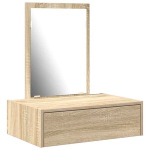 vidaXL Plafondtafel met lade Bruin 60 x 40 x 70 cm Bewerkt hout