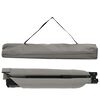 vidaXL Opvouwbaar Camping Bed 2 pcs Grijs 210 x 80 x 46 cm Oxford stof
