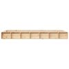 vidaXL Bedframe massief hout 90x190 cm