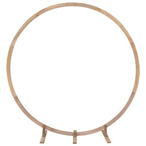 vidaXL Trouwrand Licht Bruin 224 x 80 x 220 cm Massief Vurenhout