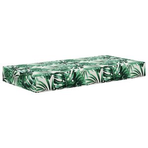 vidaXL Buiten Zitkussen Tropische Bladeren 80 x 40 x 8 cm
