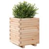 vidaXL Plantenbak 40x40x49,5 cm massief grenenhout
