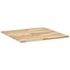 vidaXL Tafelblad vierkant 80x80x2 cm massief acaciahout