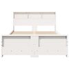 vidaXL Bedframe met hoofdeinde Bruin 75 x 190 cm Bewerkt hout
