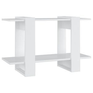 vidaXL Boekenkast/kamerscherm 80x30x51 cm wit