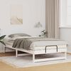 vidaXL Bedframe Wit 100 x 210 cm Massief grenenhout