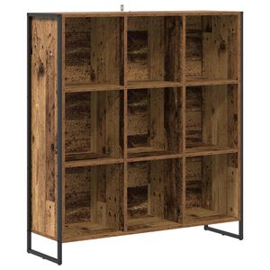 vidaXL Boekenkast 99,5 x 30 x 108 cm Bewerkt hout Oud hout