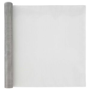 vidaXL Gaasnet 80 x 1000 cm 18 mesh Roestvrij staal 304 zilver