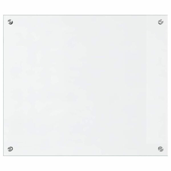 vidaXL Keuken Achterwand Doorzichtig 70 x 60 cm gehard glas