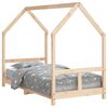vidaXL Kinderbedframe 80x160 cm massief grenenhout