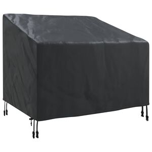 vidaXL Tuinstoelhoes Zwart 96 x 79 x 74 cm 420D Oxford Stof