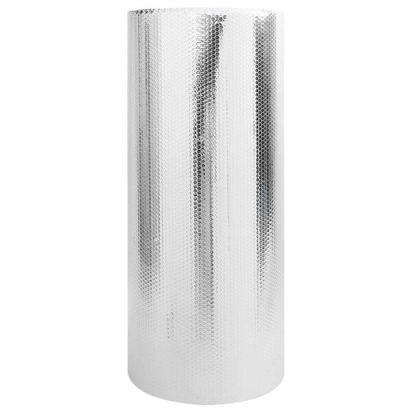 vidaXL Radiatorfolie Zilver 30 x 0.6 m Polyetheen