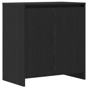 vidaXL Dressoir zwart eiken 70x41x75 cm bewerkt hout
