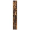 vidaXL Boekenkast Gerookt eiken 100 x 30 x 198 cm Bewerkt hout