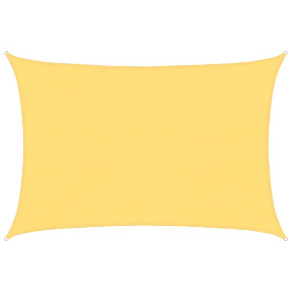 vidaXL Zonnezeil 160 g/m&sup2; 4x5 m HDPE beige