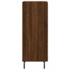 vidaXL Dressoir 34,5x34x90 cm bewerkt hout bruin eikenkleur