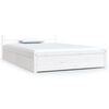 vidaXL Bedframe met lades wit 120x190 cm