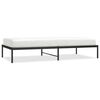 vidaXL Bedframe metaal zwart 100x200 cm
