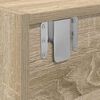 vidaXL Tv-meubel 100x31x25,5 cm bewerkt hout sonoma eikenkleurig