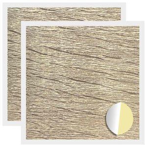 vidaXL Zelfklevende Schroefhoes 2 pcs Sonoma Eiken &Oslash; 20 x 0,5 mm