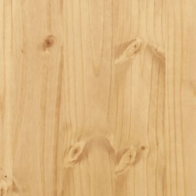 vidaXL Kledingkast Corona 76x50x170 cm massief grenenhout