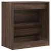 vidaXL Schoenenkast 60x34x63,5 cm bewerkt hout bruin eikenkleur