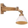 vidaXL Wandlamp 25 W E27 wit