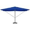 vidaXL Parasol Azurblauw 351 x 250 x 253 cm Polyester en Aluminium
