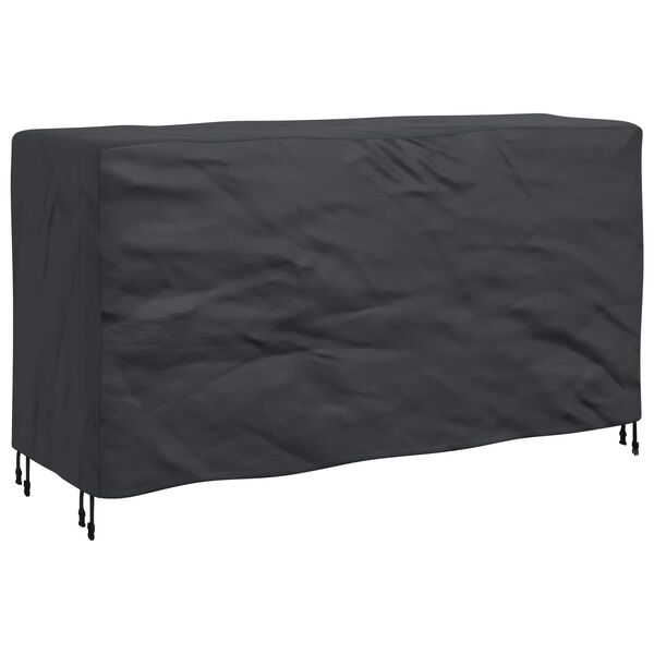 vidaXL Meubelhoes Effen Zwart 180 x 70 x 90 cm 600D