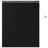 vidaXL Jaloezie Zwart 125 x 160 cm 35 mm Massief Paulowniahout