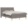 vidaXL Bedframe met matras 2 st Verwijderbare hoes