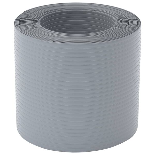 vidaXL Tuinschermen 10 st 252,5x19 m PVC grijs