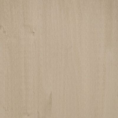 vidaXL Wandtafel HAMAR 90x35x90 cm massief grenenhout honingbruin