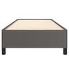 vidaXL Bedframe kunstleer grijs 90x190 cm