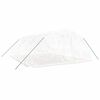 vidaXL Tuinkas met stalen frame 30 m&sup2; 6x5x2,3 m wit