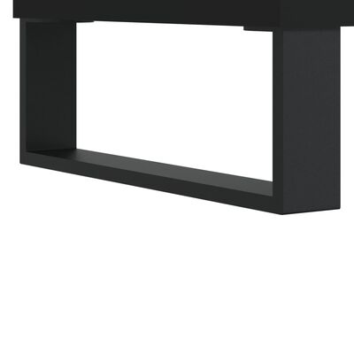vidaXL Salontafel 60x50x40 cm bewerkt hout zwart