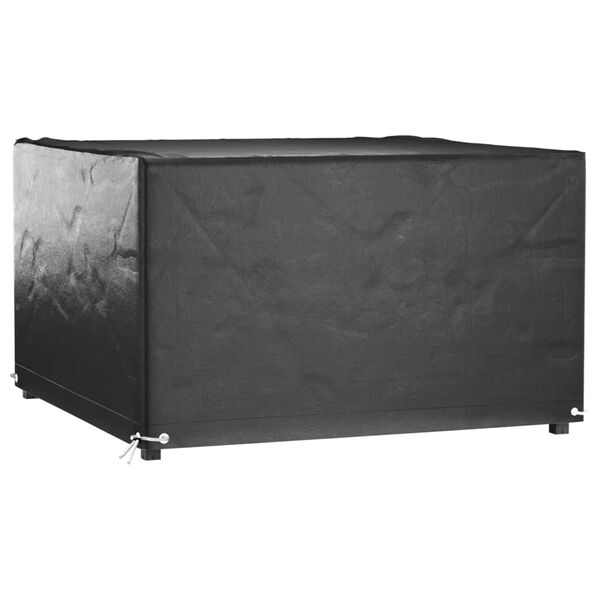 vidaXL Tuinmeubelhoezen 2 st 8 ogen vierkant 132x132x80 cm