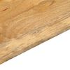 vidaXL Tafelblad rechthoekig 90x60x2,5 cm massief mangohout
