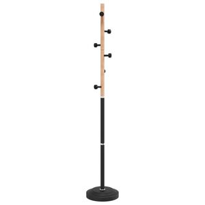 vidaXL Kapstok 177 cm gepoedercoat ijzer zwart