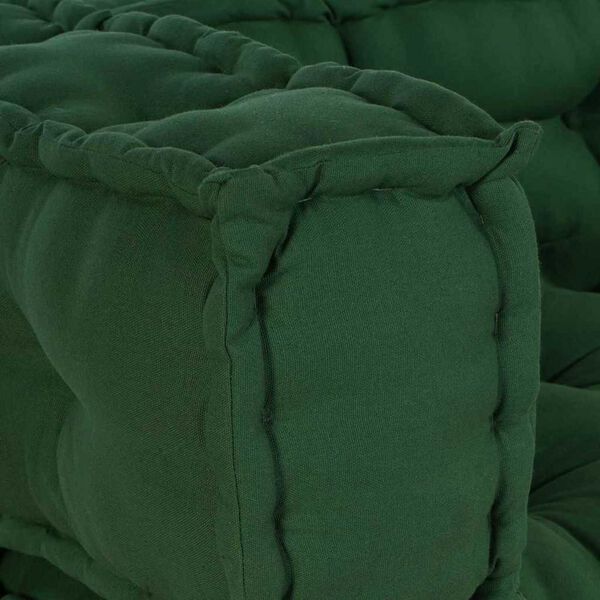 vidaXL Pallet Sofa Kussen Groen Stof