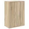 vidaXL Tv-meubelset Wandgemonteerd 4 pcs Sonoma Eiken Bewerkt hout