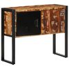 vidaXL Wandkast 90x35x75 cm massief gerecycled hout meerkleurig