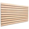 vidaXL Wandpanelen 5 st 100 x 50 cm Bruin EPS-schuim