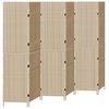 vidaXL Kamerscherm Beige 292 x 180 cm poly rattan