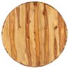 vidaXL Salontafel rond 65x30 cm massief acaciahout